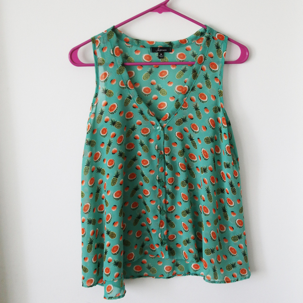 Pineapple and Watermelon Tank Top (Nordstrom BP)